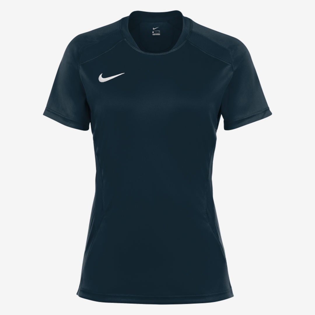 Maglietta da allenamento Nike da donna blu navy