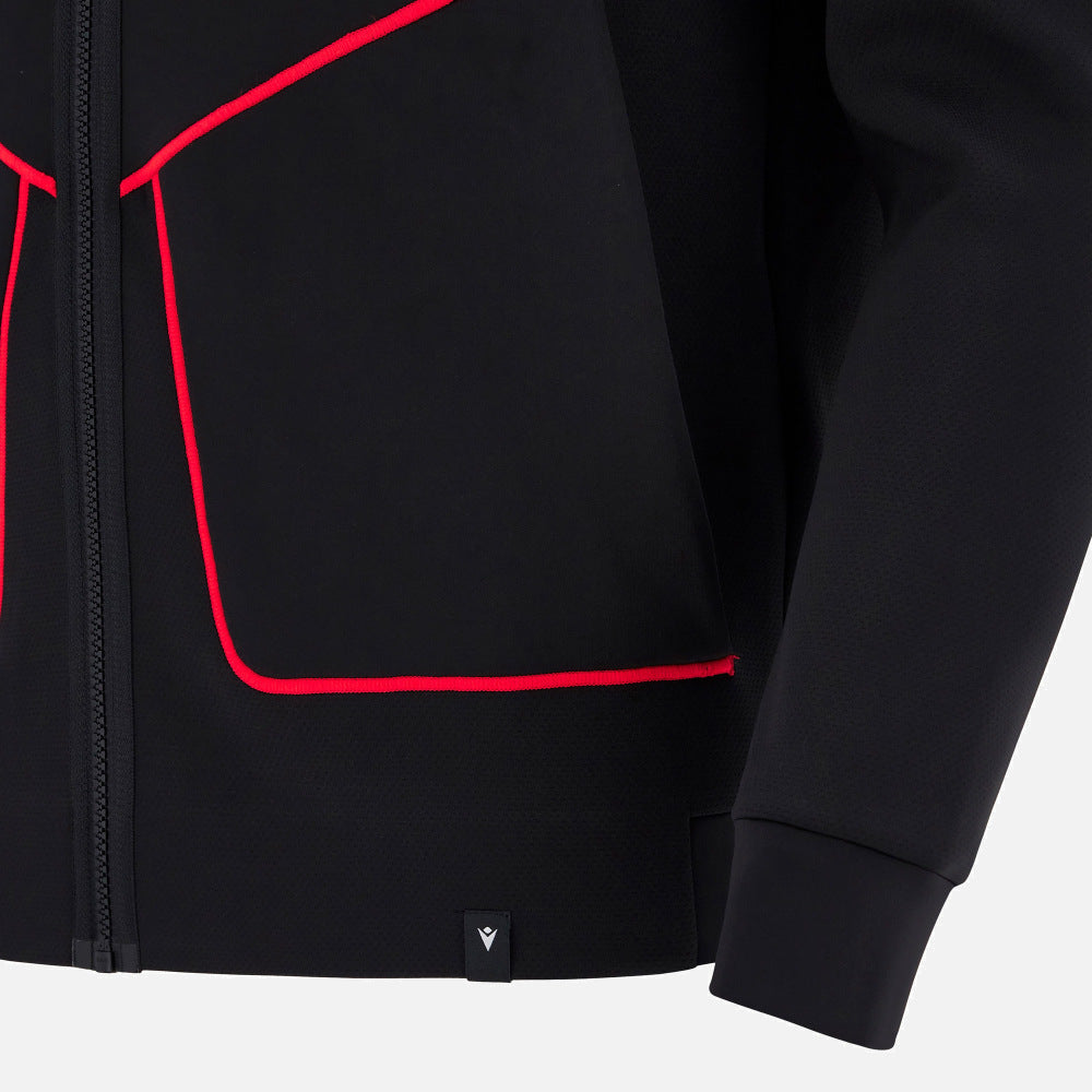 Macron Rugby Wales 2025/26 Athleisure Tech Hoodie Men