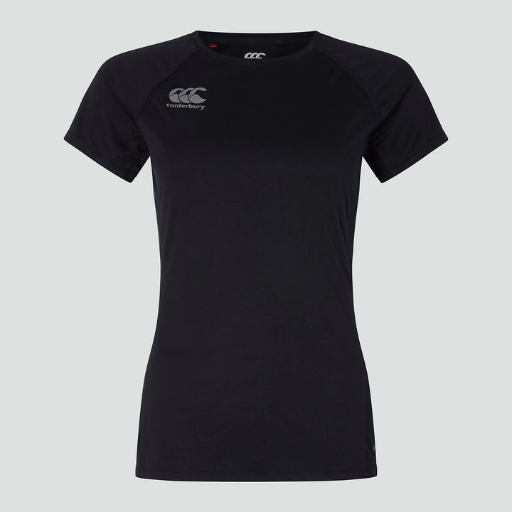 Canterbury Vapodri Super Light Tee Women Black/Grey
