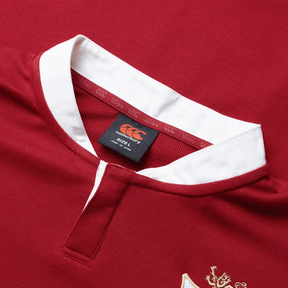 Canterbury British & Irish Lions Classic Long Sleeve Rugby Shirt Senior