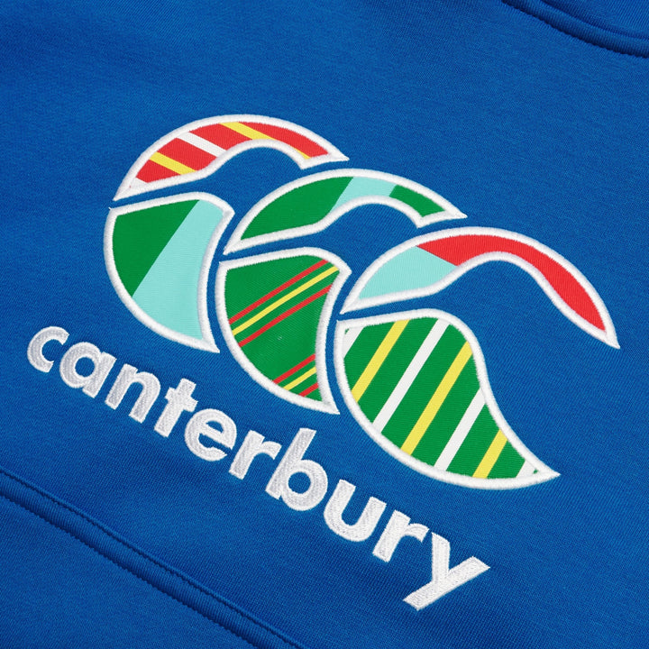 Canterbury Junior Unisex Uglies Hoodie Blue