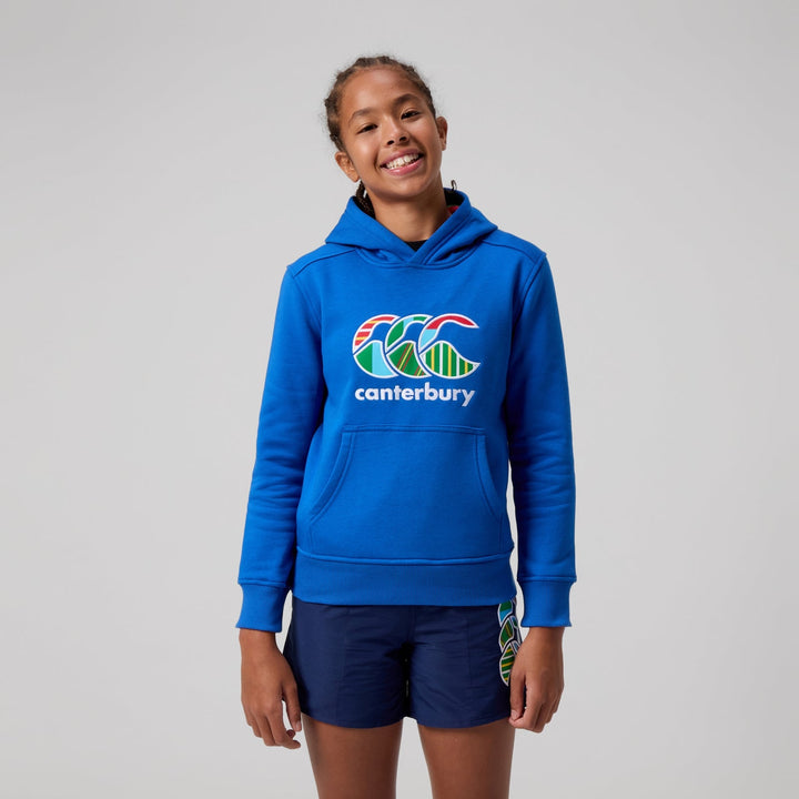 Canterbury Junior Unisex Uglies Hoodie Blue