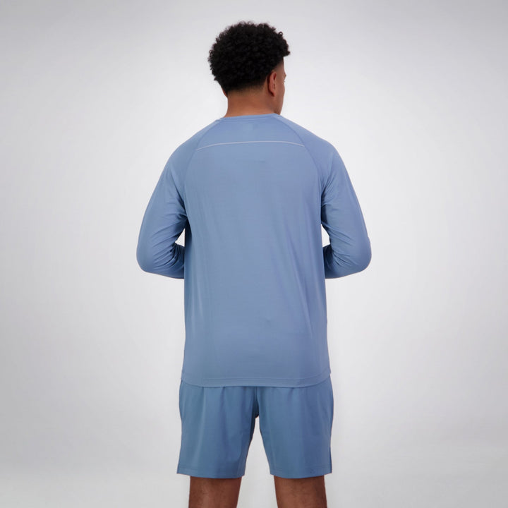 Canterbury Tempo+ Longsleeve Training T-Shirt Men Blue