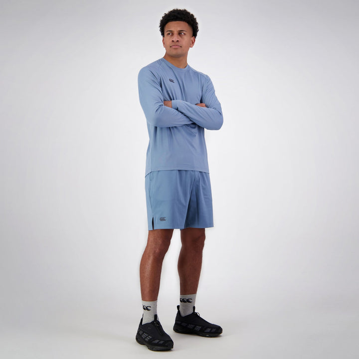 Canterbury Tempo+ Longsleeve Training T-Shirt Men Blue