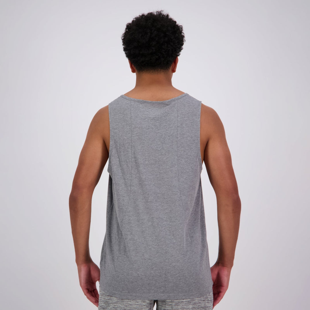 Canterbury Vapodri Tempo Singlet da uomo grigio mélange