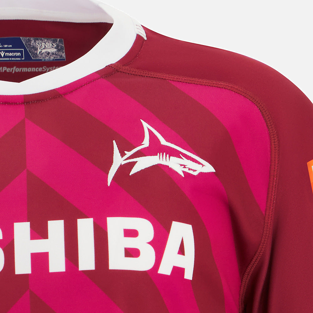 Macron Sale Sharks Replica Away Rugby Shirt 2025/26 Men