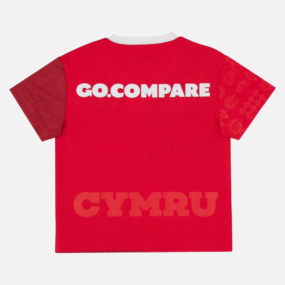 Macron Wales Rugby Replica Home Shirt 2025/26 Baby