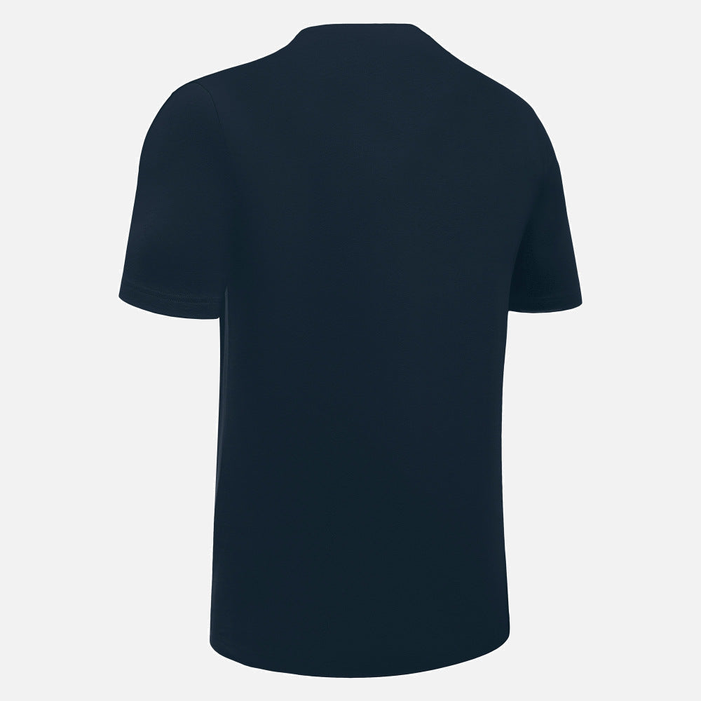 Macron Boost Hero Cotton T-Shirt Senior Navy