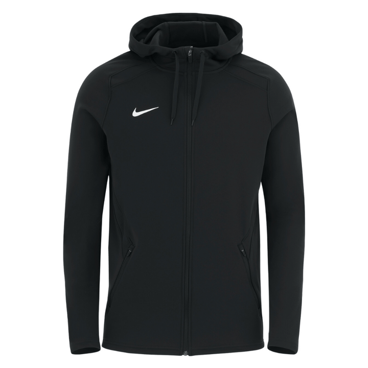 Sweat à capuche d'entraînement Nike Team Full Zip pour homme, noir