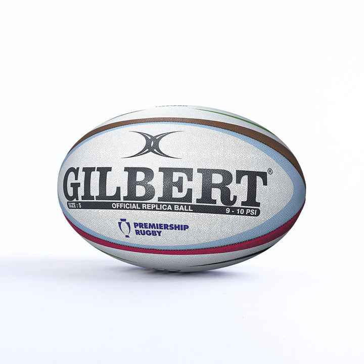 Ballon de rugby réplique Gilbert Harlequins taille 4