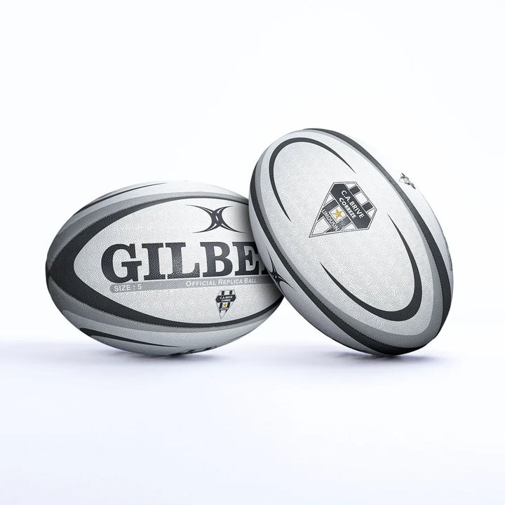 Gilbert CA Brive Replica Rugby Ball Size 5