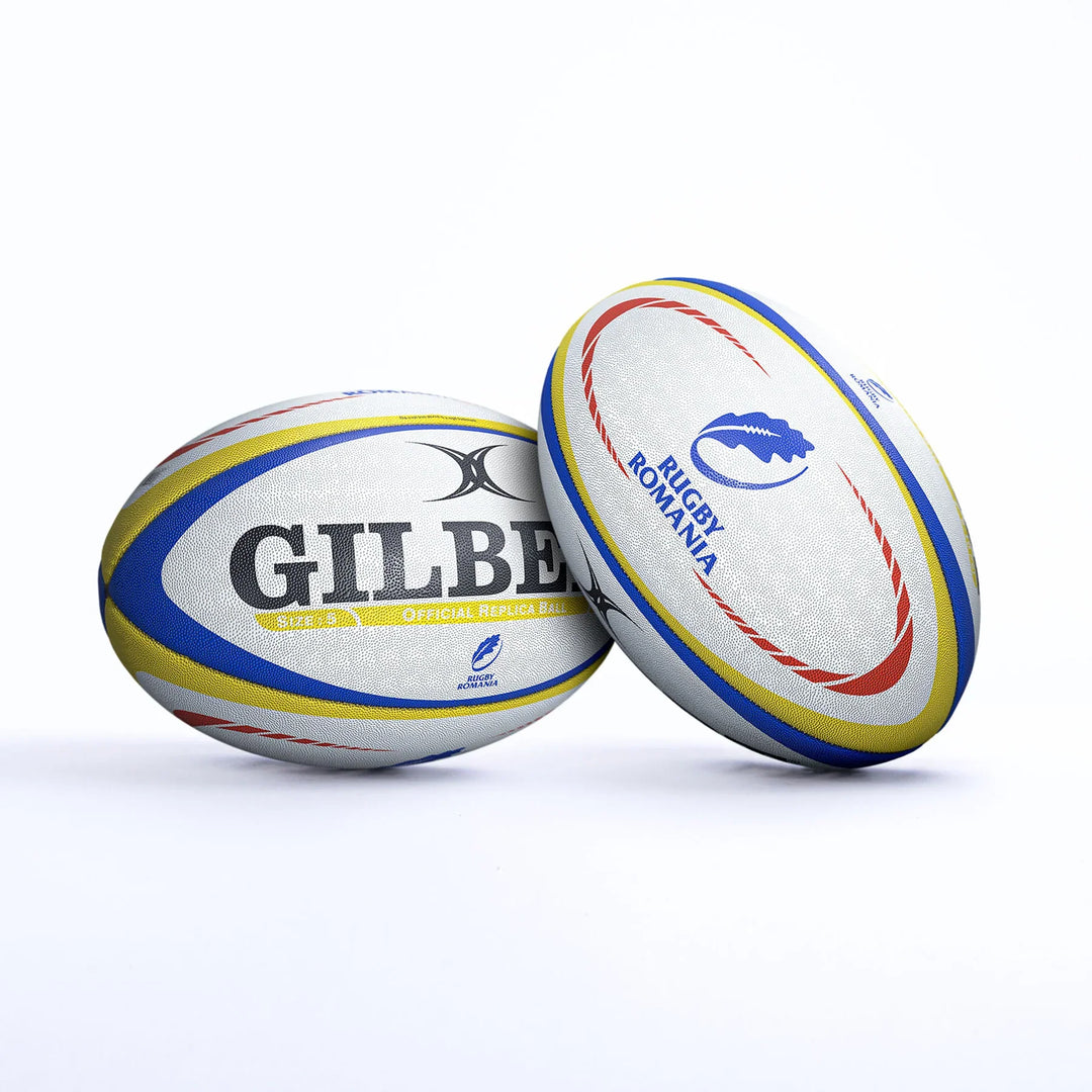 Pallone da rugby replica Gilbert Romania taglia 5
