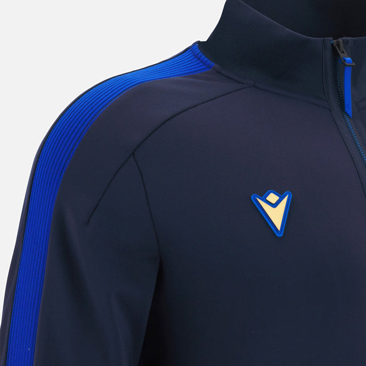 Macron Italy Rugby Athleisure Anthem Jacket 2025/26