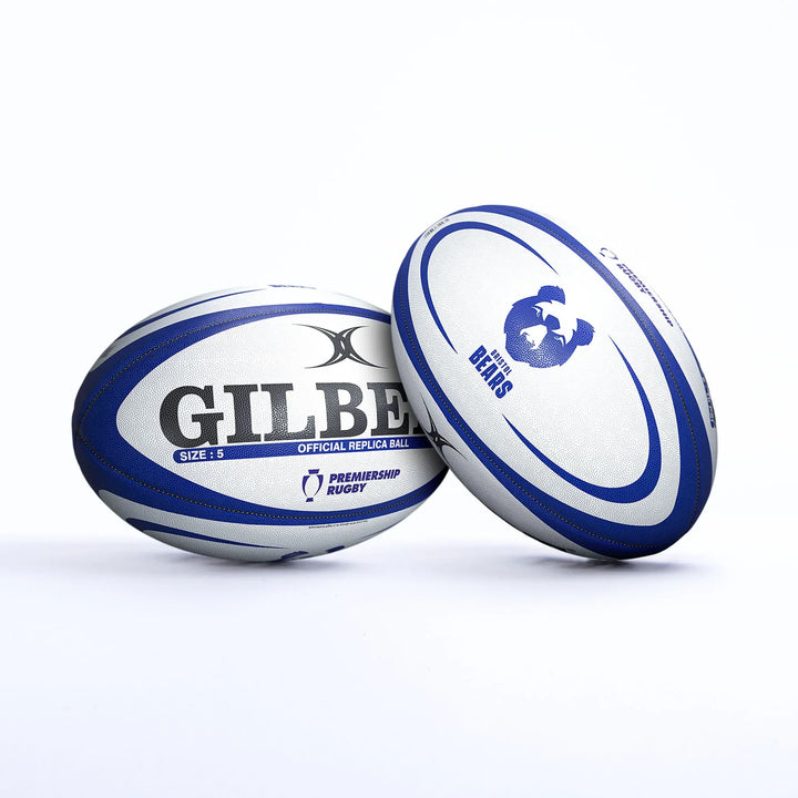 Gilbert Bristol Bears Replica Rugby Ball Size 5