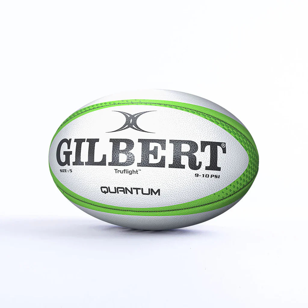 Ballon de rugby Gilbert Quantum 7S Vert Taille 5