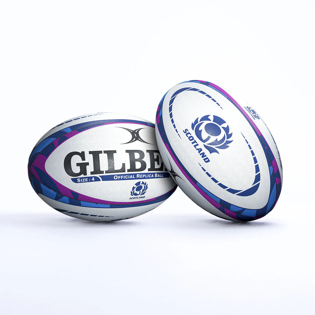 Gilbert Scotland Replica Rugby Ball Size 4