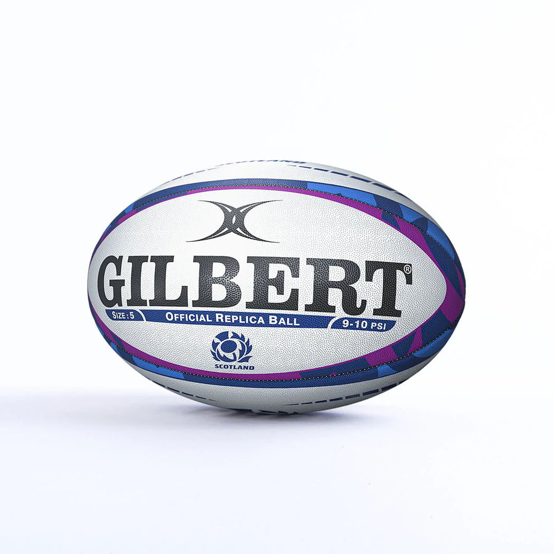 Pallone da rugby replica Gilbert Scotland taglia 5
