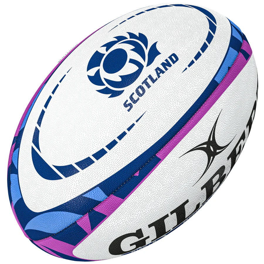 Gilbert Scotland Replica Midi Rugby Ball