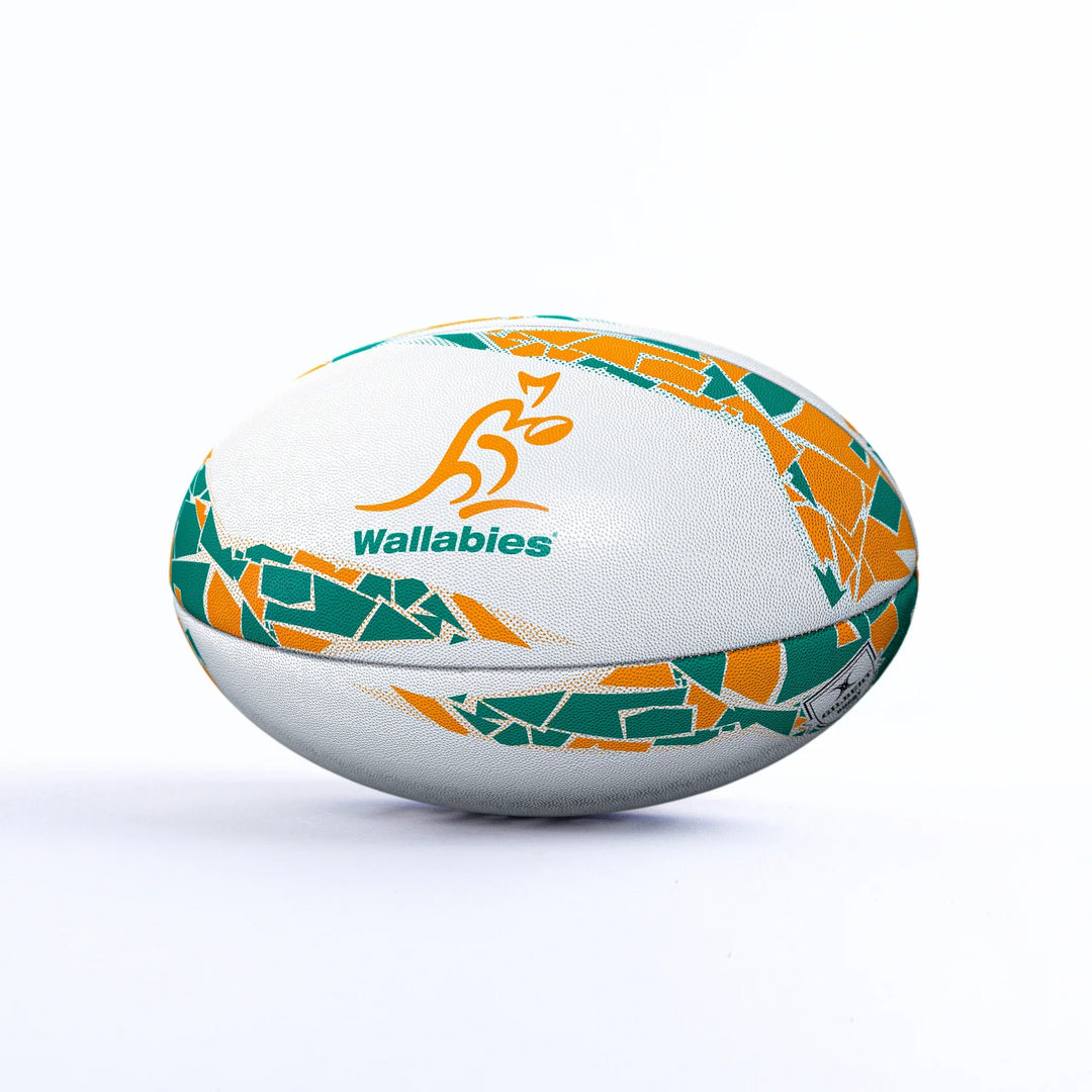 Pallone da rugby Gilbert Australia Supporter taglia 5