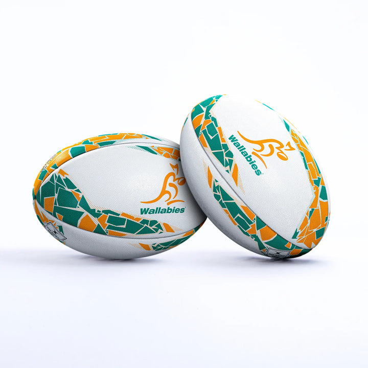 Pallone da rugby Gilbert Australia Supporter taglia 5