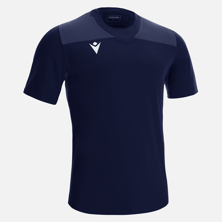 Maglia da rugby Macron Peridot blu navy per bambini