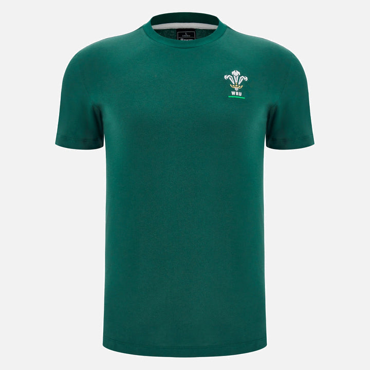 Macron Rugby Wales 2025/26 Fan T-Shirt Men Green
