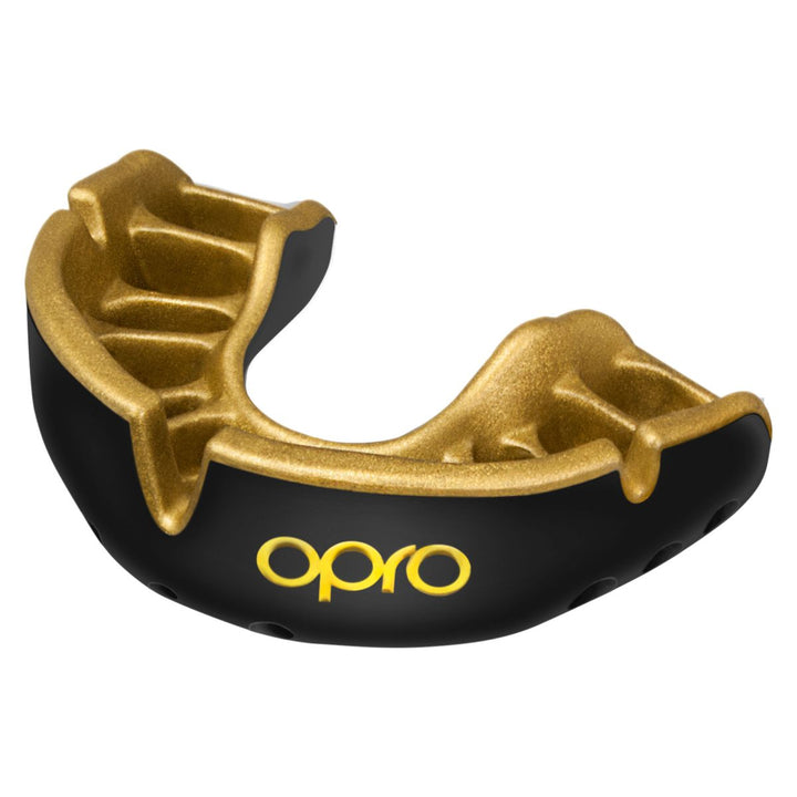 Opro Gold Ultra Fit Mouthguard Black/Gold