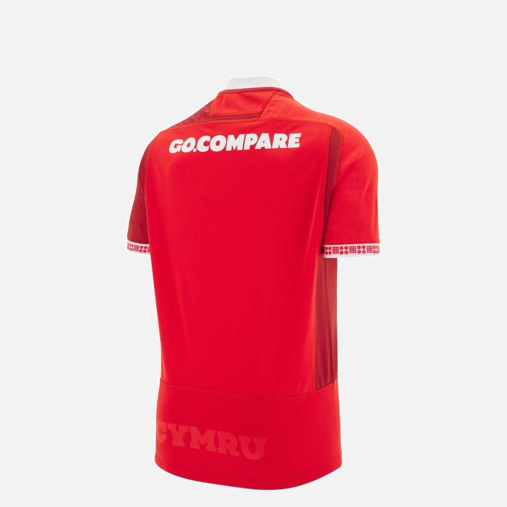 Macron Wales Rugby Home Replica Shirt 2025/26 Junior