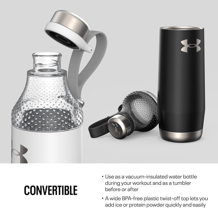 Under Armour Infinity 22 oz Water Bottle Satin Black