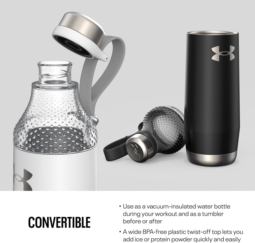 Under Armour Infinity 22 oz Water Bottle Satin White