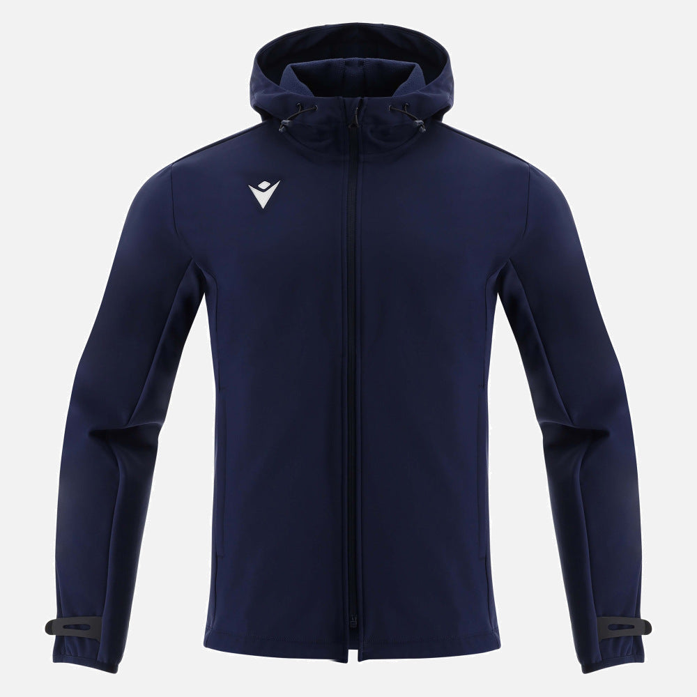 Macron Hooded Soft-Shell Jacket Himalaya Senior Navy
