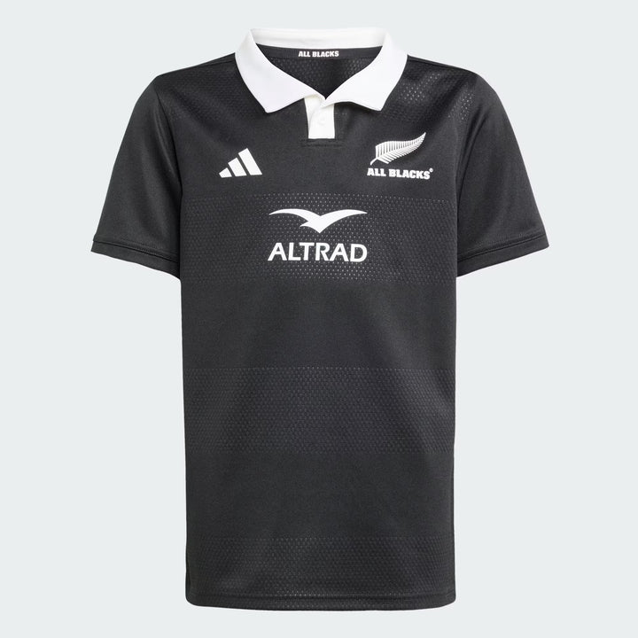 Maglia da rugby adidas All Blacks Home per bambini 2025