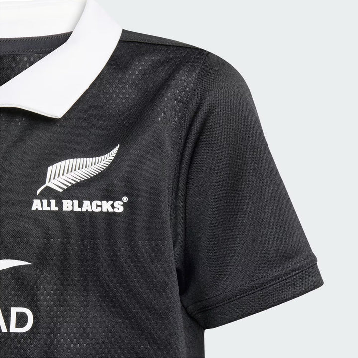 Maglia da rugby adidas All Blacks Home per bambini 2025