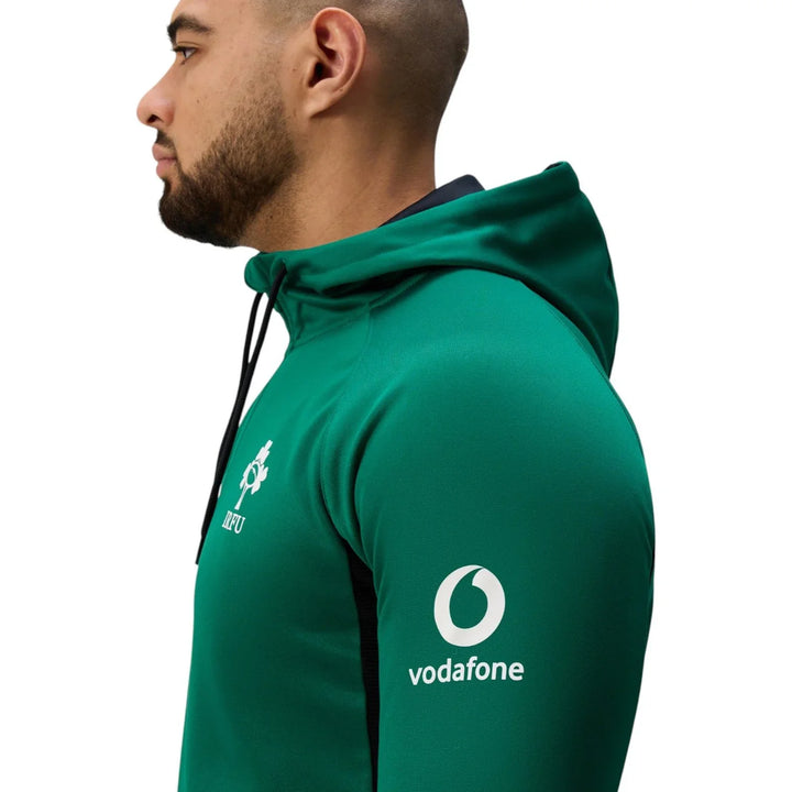 Canterbury Ireland IRFU Rugby Half-Zip Training Hoodie Men