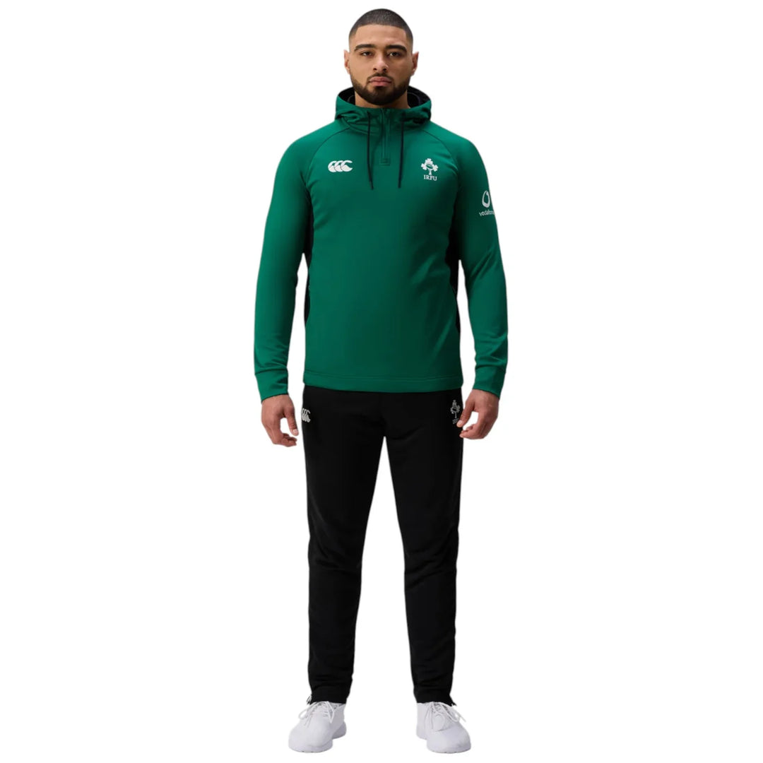Canterbury Ireland IRFU Rugby Half-Zip Training Hoodie Men