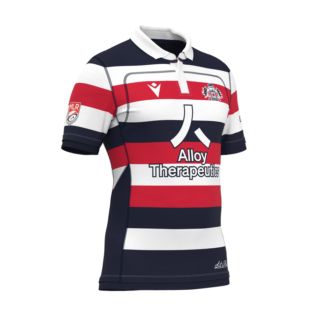 Macron New England Free Jacks 2025 Replica Home Shirt Kids