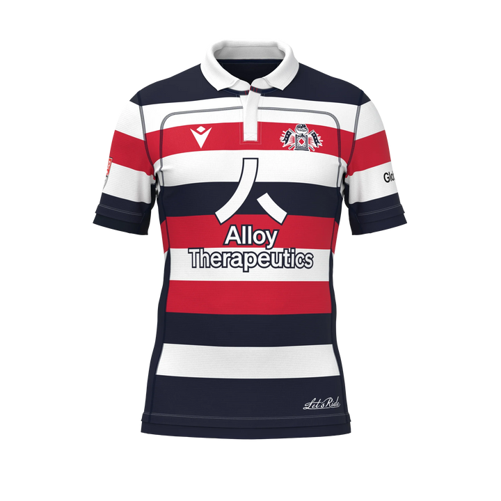Macron New England Free Jacks 2025 Replica Home Shirt Kids