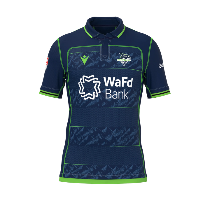 Maillot Macron Seattle Seawolves 2025 Réplique Domicile Homme