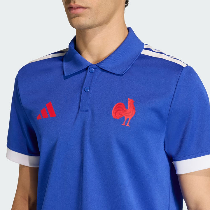 adidas France Rugby Supporters Replica Home Polo Men