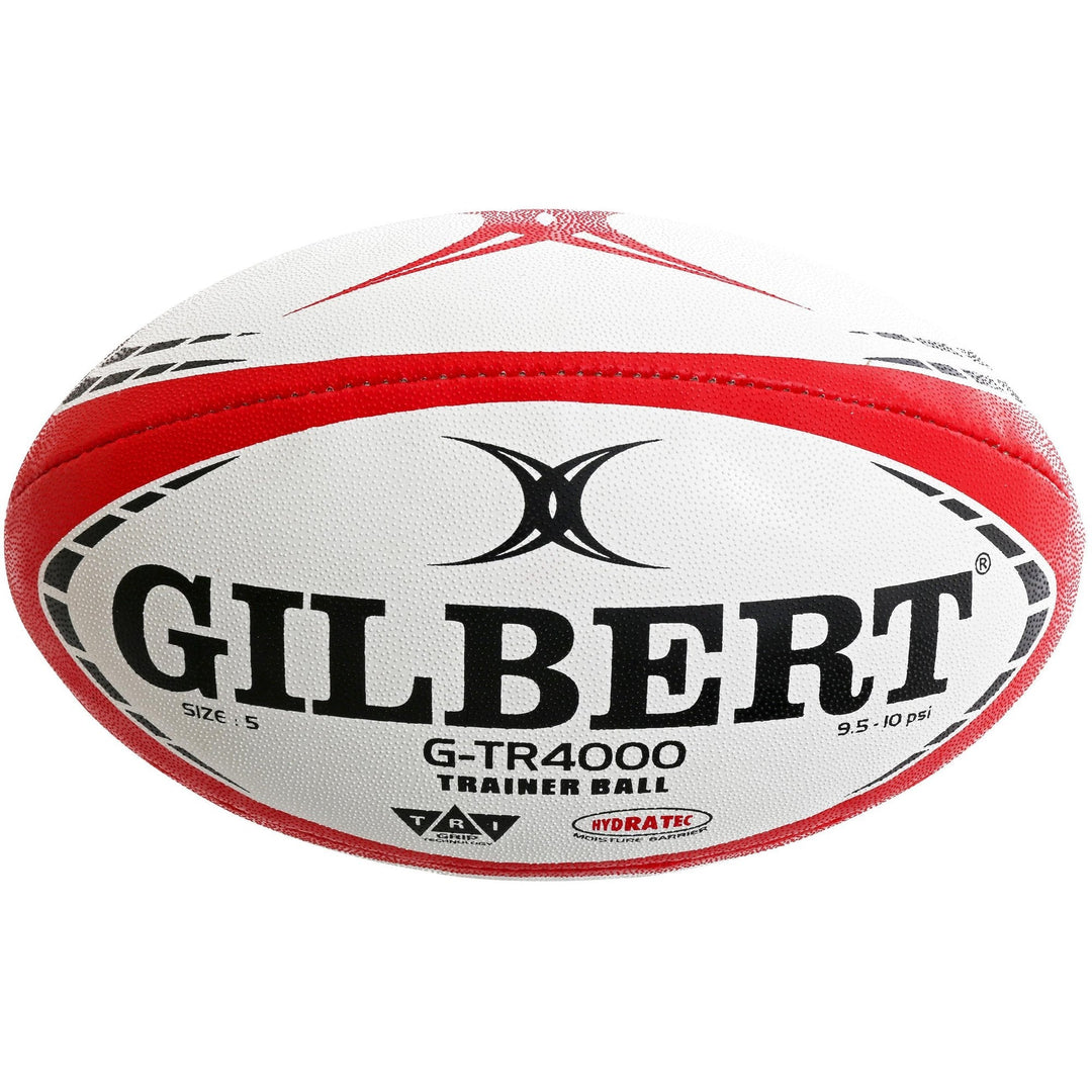 Ballon de rugby Gilbert G-TR4000 Rouge Taille 4
