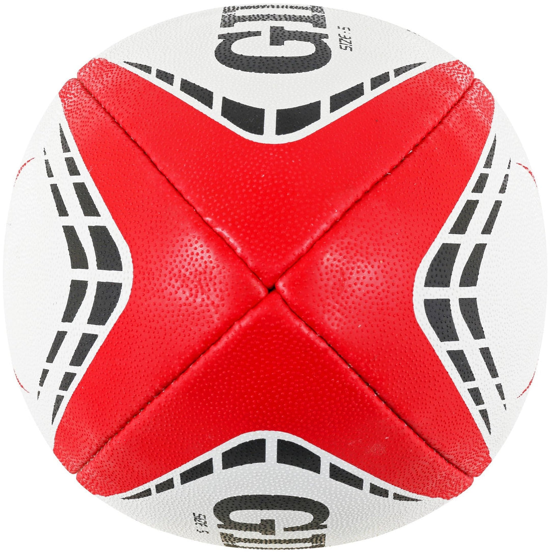 Ballon de rugby Gilbert G-TR4000 Rouge Taille 5