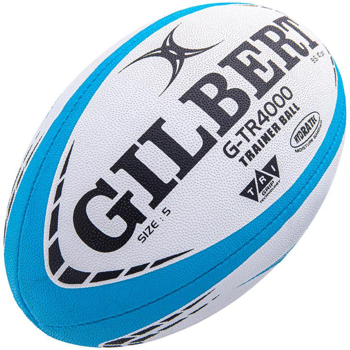Ballon de rugby Gilbert G-TR4000 Sky Taille 4