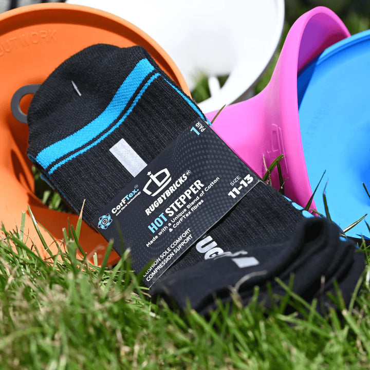 Calzini antiscivolo Hot Stepper Rugby Bricks