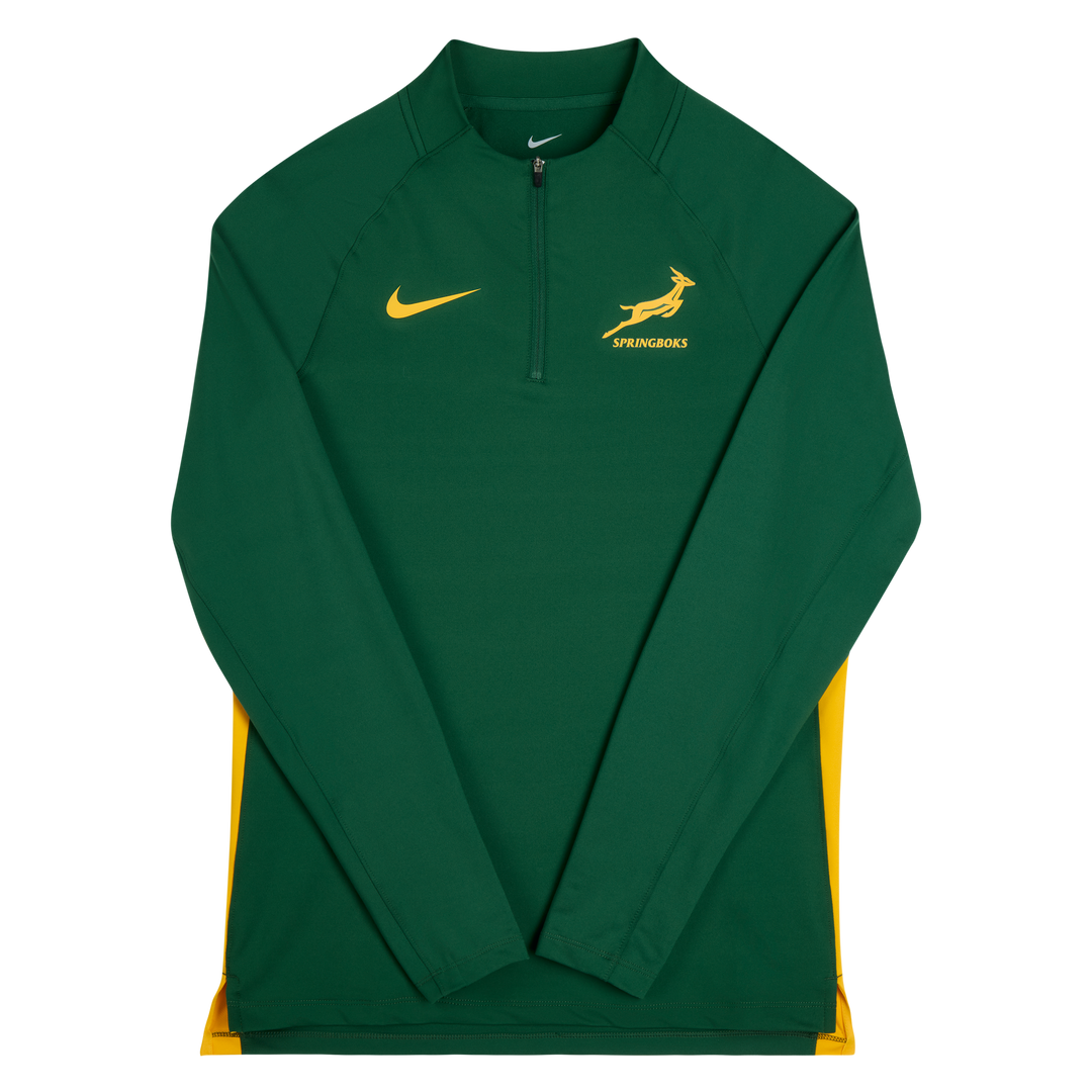 Nike Springboks Men's 1/4 Zip Training Top Gorge Green