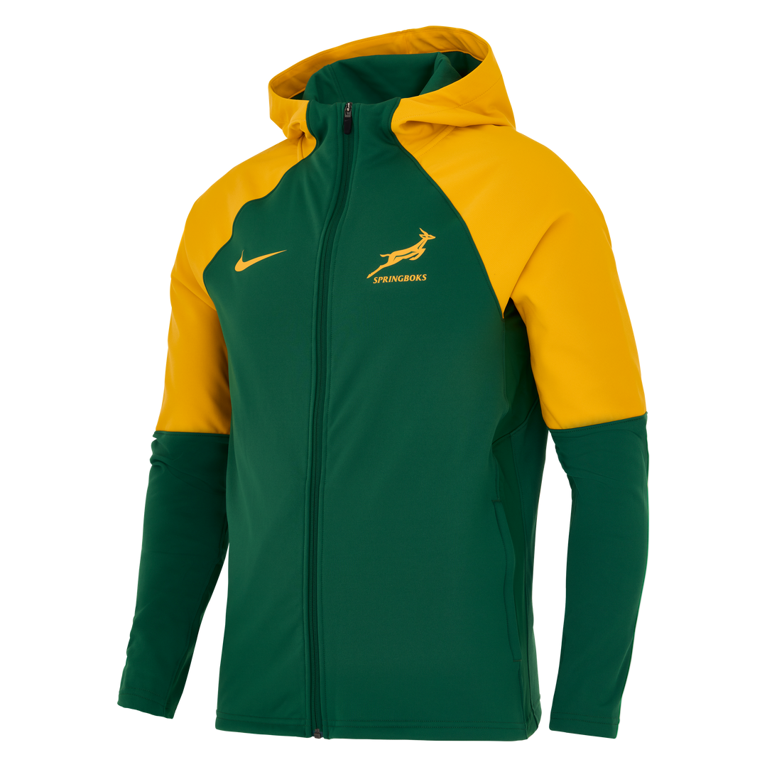 Nike Springboks Men's Training Hoodie FZ Gorge Green