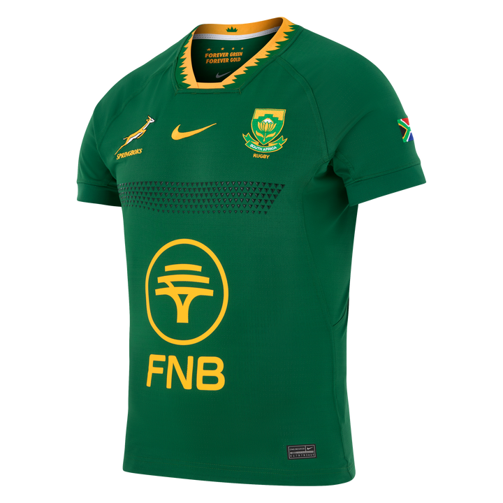 Nike Springboks Men's Match Replica Rugby Shirt Home