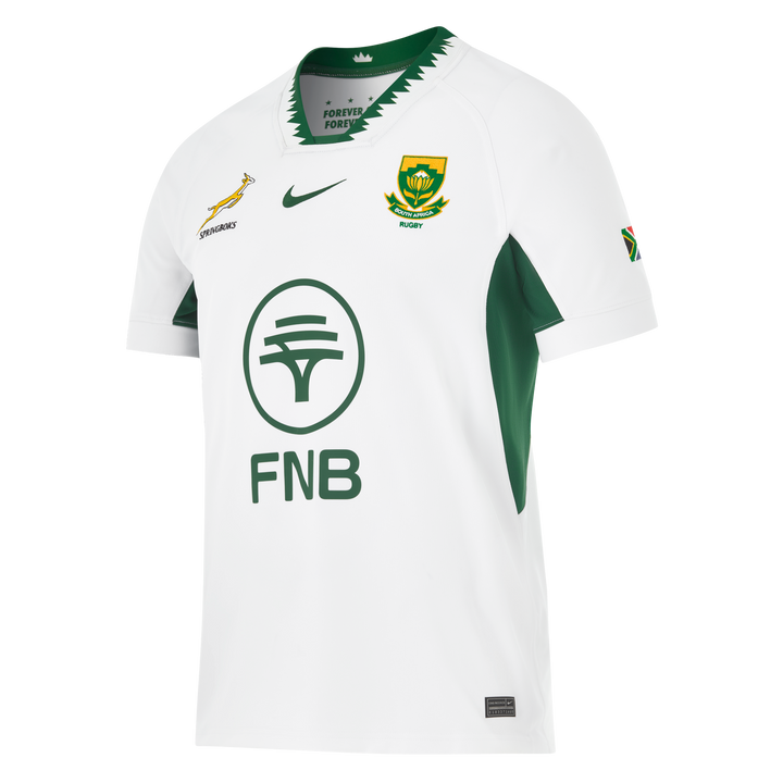 Nike Springboks Men's Stadium Rugby Shirt Away White