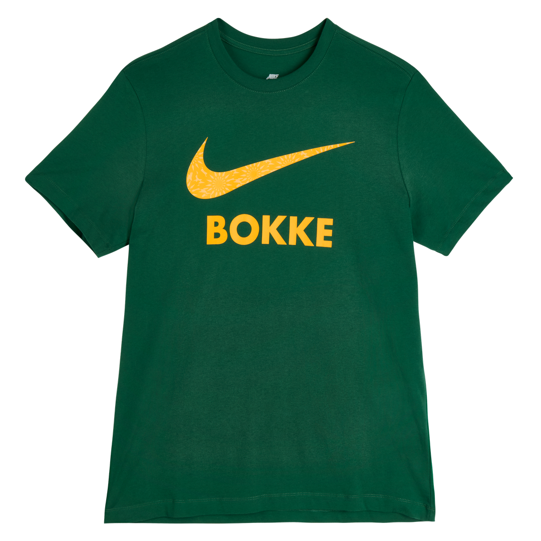 Maglietta Nike Springboks Bokke da uomo verde gola