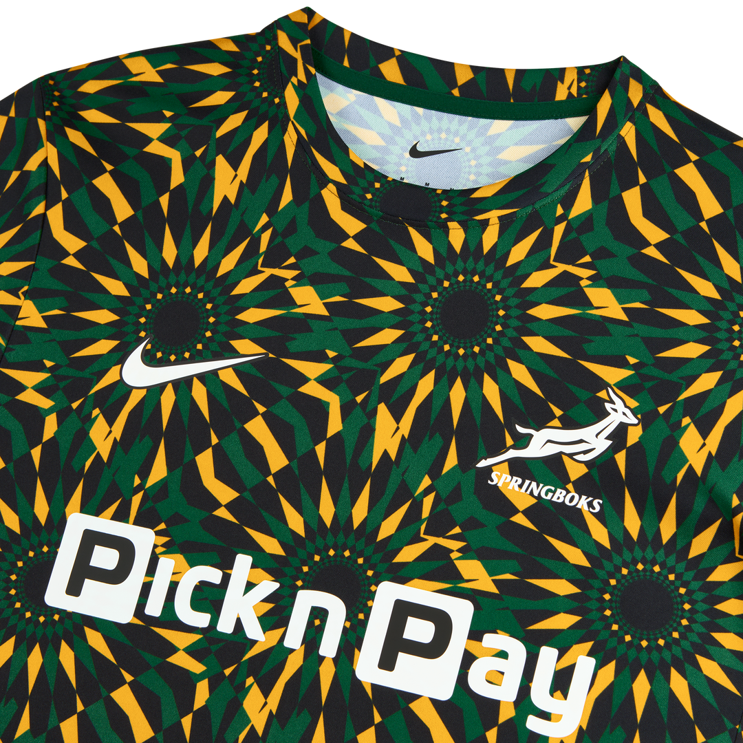 Nike Springboks Men's Pre-Match Rugby Shirt