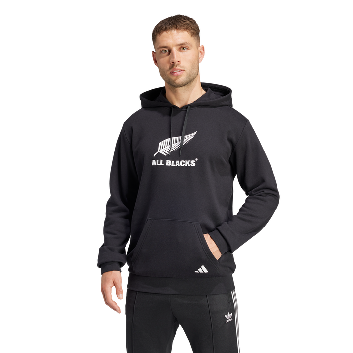Sweat à capuche avec logo All Blacks noir pour homme